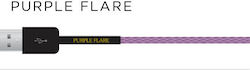 Nordost PURPLE-FLARE-USB-ABMICRO-1M Regular USB 2.0 σε micro USB 1m Μωβ