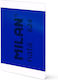 Milan Ruled Notebook A4 48 Paper Sheets Blue