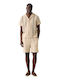 Men's Beige Bermuda