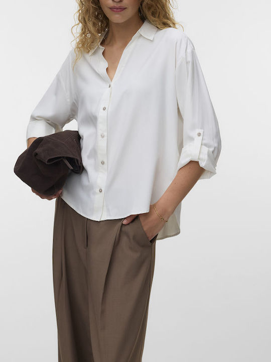 Long Sleeve Women's Shirt White