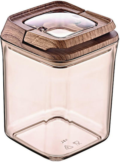 Okyanus Βάζο Γενικής Χρήσης με Καπάκι Διάφανο 900ml