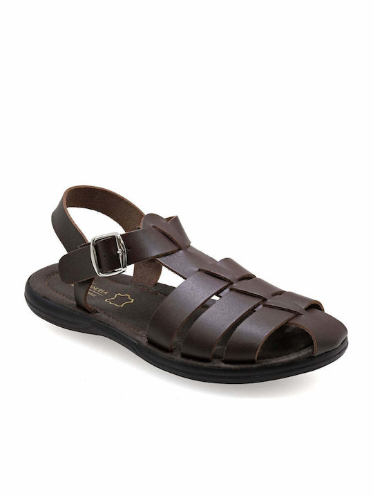 Herrensandalen Menelaos Braun