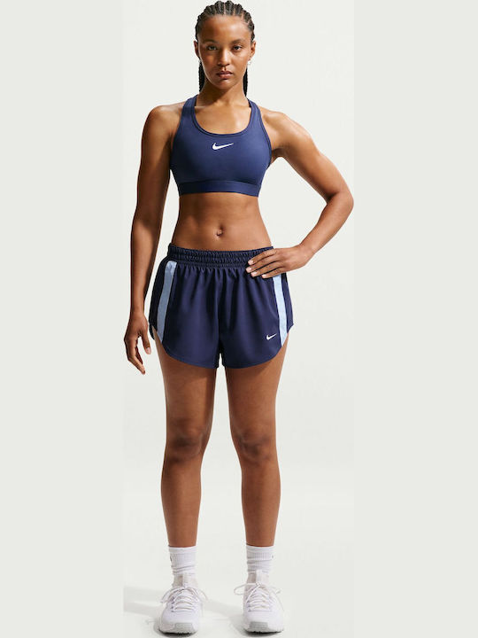 Nike Dri-Fit Swoosh Damen Sport-BH Marineblau m...