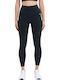 Training Women's Cropped High Waist Leggings Black