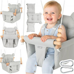 MalPlay Aufhängbare Stoff Kinder Schaukel 40x40x32cm Graue