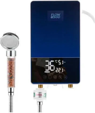 Flow 8500 Wall Mounted Instant Water Heater Bathroom / Kitchen Single Phase 8.5kW