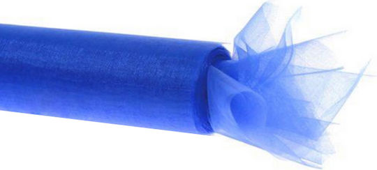 Organza Decorative 36cm*10y Blue 1 Pc