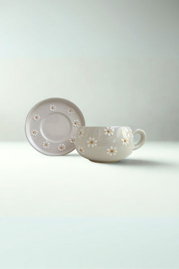 SteweHome Kaffeetasse Keramik Weiß