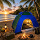 ForHome Automatic Camping Tent Igloo for 5 People 260x260x170cm