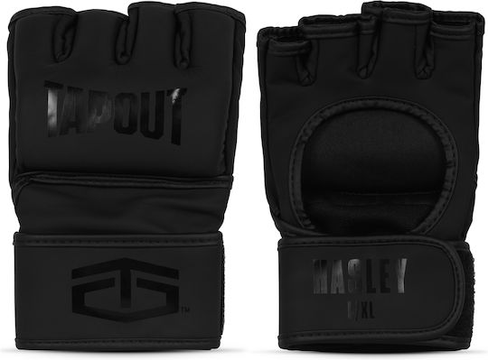 Γάντια Mma Tapout Hasley Artificial Leather Mma Sparring Gloves Black Black