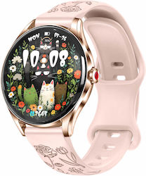 Smartwatch Microwear H03 Pink Silicone Smartwatch Microwear H03 Pink Silicone