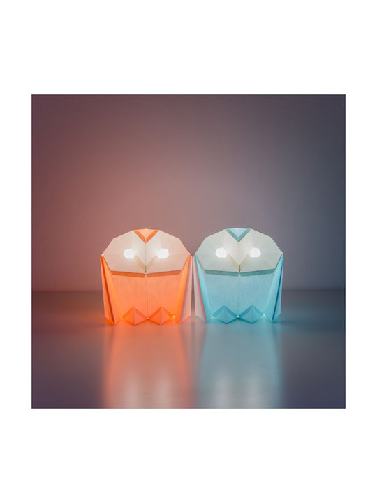 Owl Paperlamps Διακοσμητικό Φωτιστικό E14 Plasma Ball 15x13x15εκ.