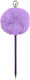 Bleistift Ballerina Pom-pom Lila