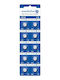 Everactive Mini Alkaline Battery Ag5 G5 Lr754 Lr48 Blister Pack 10