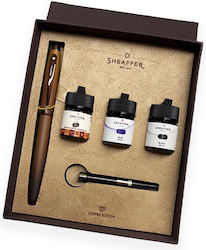 Sheaffer 100 Писалка Medium Кафяв с Кафяво Мастило