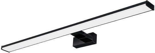 Horoz Electric Bathroom/Panel Wall Lamp with Integrated LED and Natural White Light Black 8cm
