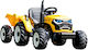 Tractor Electric 12 Volți Galben pentru 9+ Ani