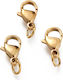 Steel Clasp Parrot Hook Gilded Ion Plating Ip 12mm 10pcs