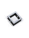 Horoz Electric Silver Mount Ceiling Light With Integrated LED