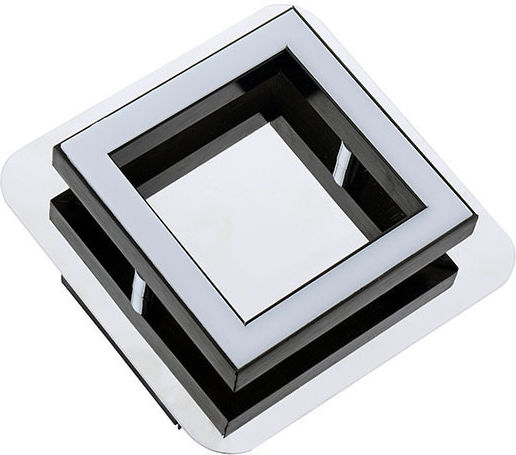 Horoz Electric Deckenleuchte Silber mit Integrierte LED