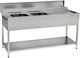 Niki Inox Offene Doppelter Spülküche Spüle LB0S.P8185.25 40x50x30cm
