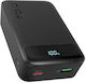 SBS Power Bank 20000mAh 20W με Θύρα USB-C Power Delivery Μαύρο