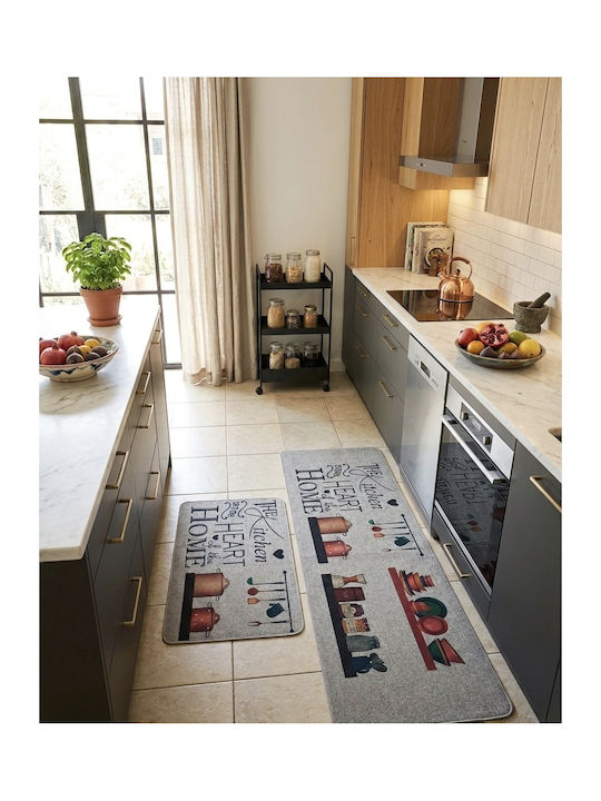 Kitchen Runner Mat with Non Slip Backing Non Slip 60x150cm