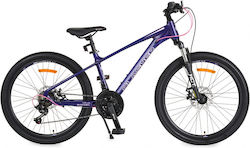Byox 24" Παιδικό Mountain Bike Μωβ Byox 24" Παιδικό Mountain Bike Μωβ