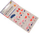 Peepers Hearts 20mm Stickers 12 Pieces Folia