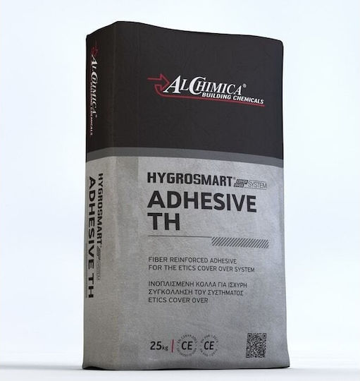 Reinforced Adhesive for Thermal Insulation Plates 25/1 Hygrosmart Adhesive Th Alchimica