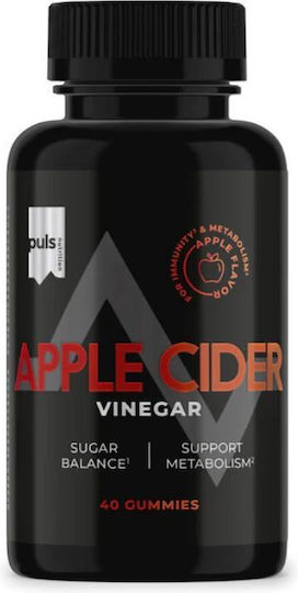 Puls Nutrition Special Food Supplement 40 Apple Cider Vinegar Gummies