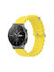 Tragbare Bänder Ocean Silikon Amazfit Bip 6 46mm 22mm Gelbe