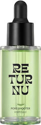 Returnu Pore Shooter Ampoule Soothing & Moisturizing Face Serum with Centella Asiatica & Niacinamide for Detoxifying & Brightening 30ml