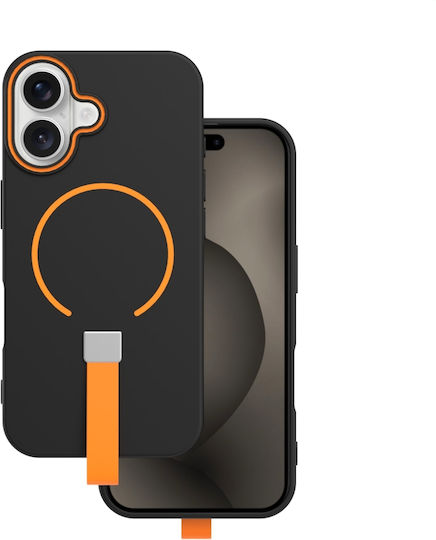 TelForceOne Back Cover Silicon Negru (Galaxy A37)