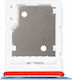Clappio Sim Card Tray Compatible Redmi Note 13 4g Nano Sim Holder Blue