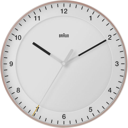 Braun Ρολόι Τοίχου Ροζ Ø17cm