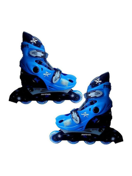 Αθλοπαιδιά Inline Rollers Μπλε Παιδικά