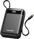 Canyon OnPower 20000mAh 20W με Θύρα USB-A και Θύρα USB-C Power Delivery Μαύρο