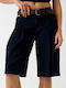 Bermude de damă Denim dark blue