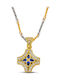 Dimitrios Exclusive Geometric Necklace From Gold Plated Silver