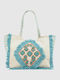 Verde Verde Strandtasche Weiß
