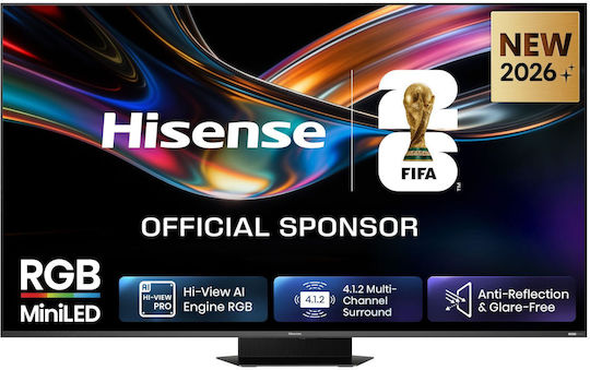 Hisense Smart Телевизор 75" 4K UHD RGB-Mini LED 75UR9DS HDR (2026)
