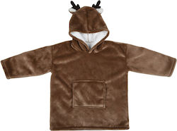 Fleece Φούτερ Sherpa 60x95 S-f Gabin Brun P1d324001