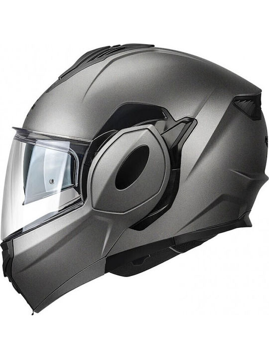 Kappa Moto KV55 Basic Flip-Up ECE 22.06 Matt Titanium Kappa Moto KV55 Basic Flip-Up ECE 22.06 Matt Titanium
