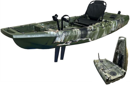 Gobo 0100-0312AR Πλαστικό Kayak Ψαρέματος 1 Ατόμου Πράσινο