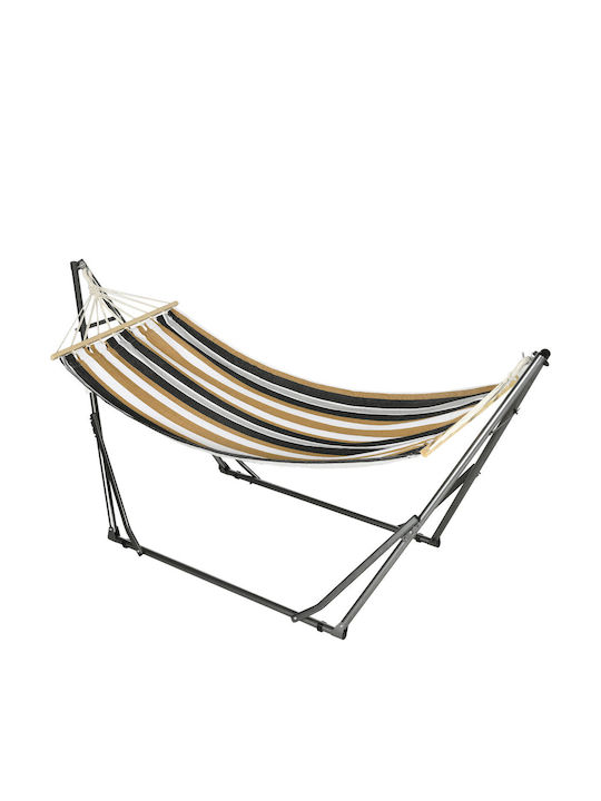 Outsunny Αιώρα Υφασμάτινη με Βάση Γκρι 270x100x94εκ. Outsunny Αιώρα Υφασμάτινη με Βάση Γκρι 270x100x94εκ.