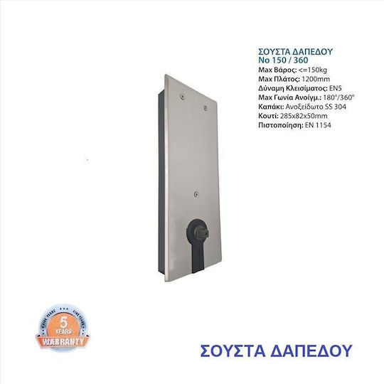 Import Hellas Türschließer Silber