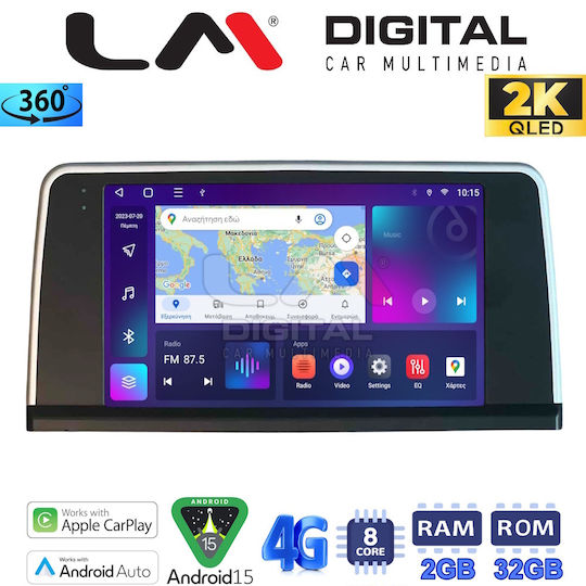 Lm Digital Lm Zb8350 GPS Екран OEM Мултимедия Автомобилни Аудио Системи CarPlay AndroidAuto BT GPS WiFi GPRS