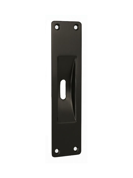 Convex 155 Χούφτα Πόρτας με Οπή Μαύρη 40mm 155P...