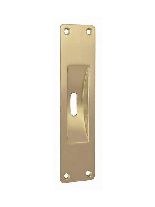 Convex 155 Χούφτα Πόρτας με Οπή Χρυσή 40mm 155PSTS26S26
